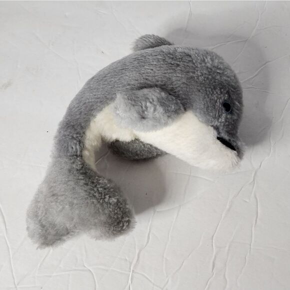Cloud 9 dolphin vintage Dolphin 9" Plush Smiling - Picture 1 of 5